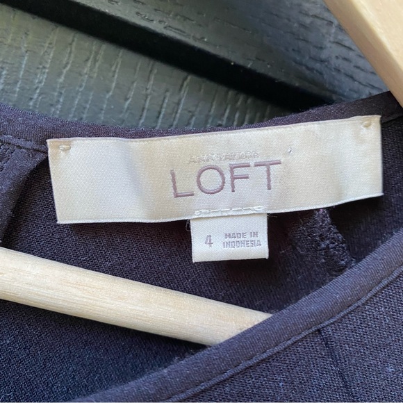 LOFT Black Dress - Picture 3 of 3